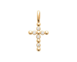 Croix plaqué or et oxydes Stepec - ISSSIBP