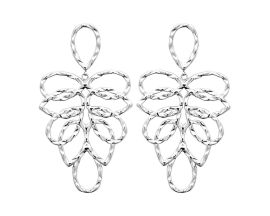 Boucles d'oreilles pendantes acier - JBJUIPP