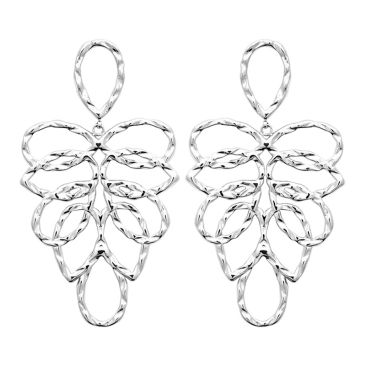 Boucles d'oreilles pendantes acier - JBJUIPP