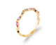 Bague plaqué or oxydes Stepec - IPPPTJPU