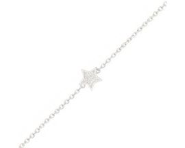 Chaine de cheville argent et oxydes Stepec - 60200002