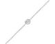 Chaine de cheville argent et oxydes Stepec - 60200003