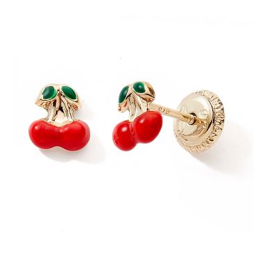 Boucles d'oreilles boutons or Stepec - 6603V