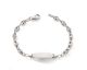 Bracelet gourmette identité argent Stepec - cBIEO