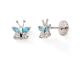 Boucles d'oreilles boutons or Stepec - nBPPJSgv
