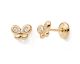 Boucles d'oreilles boutons or Stepec - nBPPEBv
