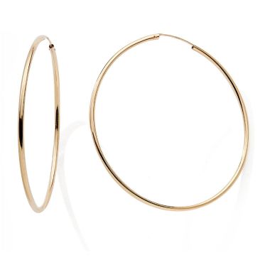 Boucles d'oreilles créoles or Stepec - nBBBJB