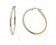 Boucles d'oreilles créoles or Stepec - nBBBXI