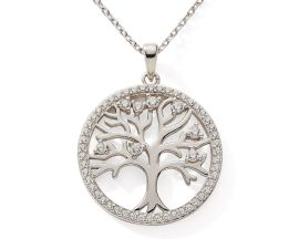 Collier arbre de vie argent et oxydes Stepec - cIEBP