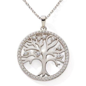 Collier arbre de vie argent et oxydes Stepec - cIEBP