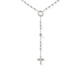 Collier chapelet argent Stepec - cITUB