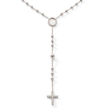 Collier chapelet argent Stepec - cITUB