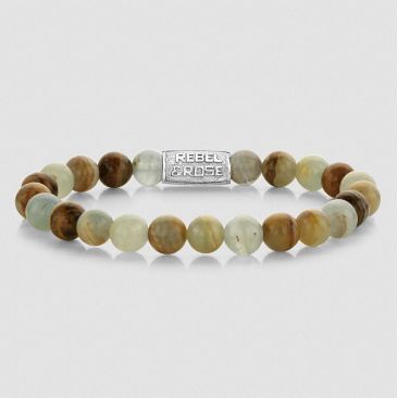 Bracelet perles Rebel & Rose Island Breeze 8 mm - RR-80129-S