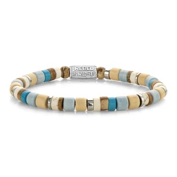 Bracelet perles Rebel & Rose Sunny Beach 6 mm - RR-60155-S