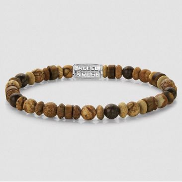 Bracelet perles Rebel & Rose Variations Woodstock - RR-60151-S