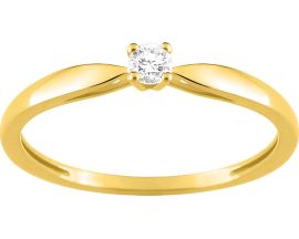 Solitaire or diamant 0.08 carat - QY021JB4