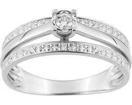 Bague solitaire or diamant(s) - PK016GB4