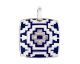 Pendentif Una Storia Aztec argent et oxydes