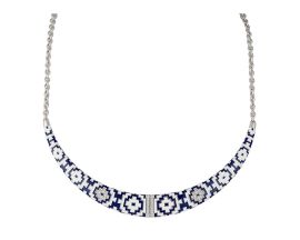 Collier argent oxydes Una Storia Aztec