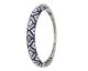 Bracelet rigide argent oxydes Una Storia Aztec