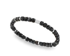 Bracelet perles & acier Rochet - HB9601