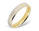 Bague Acier bicolore PVD jaune Rochet
