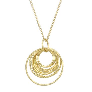 Collier Orus argent doré