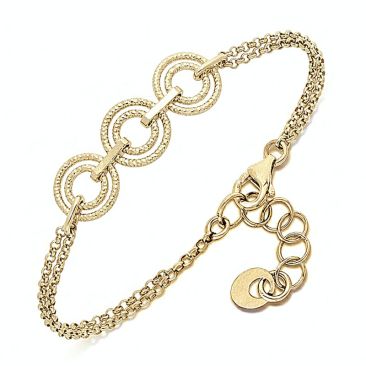Bracelet Orus argent doré