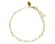 Bracelet Orus argent doré diamanté