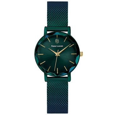 Montre Pierre Lannier MULTIPLES vert milanais