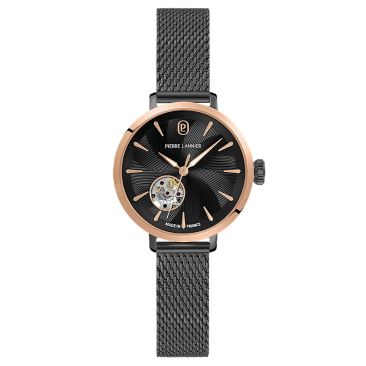 Montre femme automatique Pierre Lannier gris milanais
