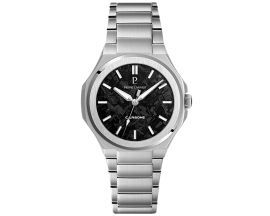 Montre homme acier Pierre Lannier GRAPHITE