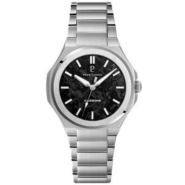Montre homme acier Pierre Lannier GRAPHITE