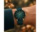 Montre Pierre Lannier INTERVAL vert milanais