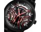 Montre homme automatique Pierre Lannier SHERKHAN noir métal
