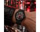 Montre homme automatique Pierre Lannier SHERKHAN noir métal