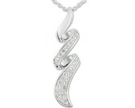 Collier empierré argent - ASCN03Z40