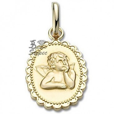 Médaille ange plaqué or GL Paris - Altesse - 100519401K3000