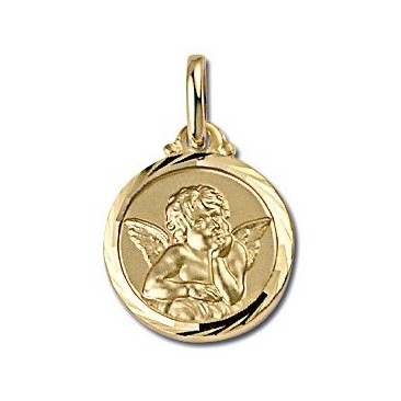 Médaille ange plaqué or GL Paris - Altesse - 100555501K3000