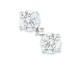 Boucles d'oreilles boutons diamant(s) or Girard - EA201NGB2