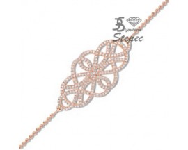 Bracelet plaqué or rose oxydes EOL Paris - TSBL68Z18