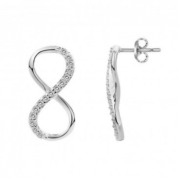 Boucles d'oreilles boutons argent Phebus - 70400061