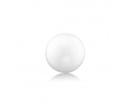BOULE SONORE BLANCHE 17MM