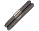 Bracelet cuir de veau véritable 2 rangs Endless JLO anthracite métallisé - 1004-2