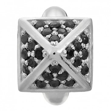 Charm argent Endless JLO Black Shiny High Rise - 1225-1