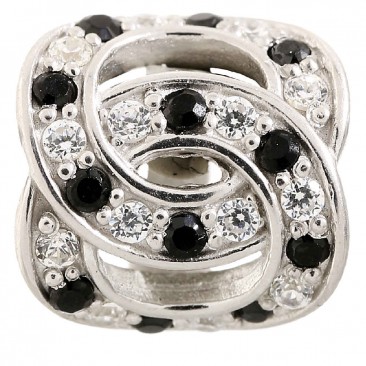 Charm argent Endless JLO Double Love - 1250