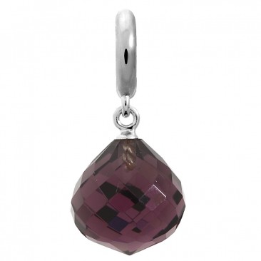 Charm argent Endless JLO Amethyst Love Drop - 1351-1