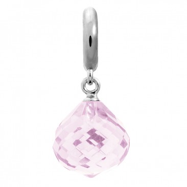 Charm argent Endless JLO Rose Love Drop - 1351-4