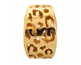 Charm argent plaqué or jaune Endless JLO Leopard Cut - 1500