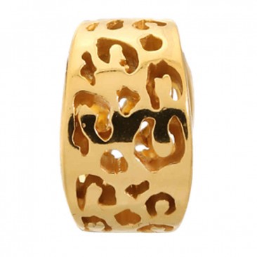 Charm argent plaqué or jaune Endless JLO Leopard Cut - 1500